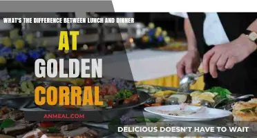 Golden Corral Lunch vs. Dinner: Menu, Pricing, and Experience Differences