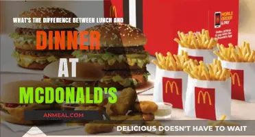 McDonald's Lunch vs. Dinner: Unraveling Menu Differences and Meal Times