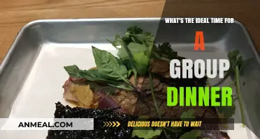 Perfect Group Dinner Timing: When to Gather for a Memorable Meal