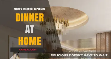 Luxurious Home Dining: The Ultimate Costly Dinner Experience Revealed