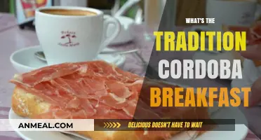 Discover the Authentic Flavors of a Traditional Cordoba Breakfast