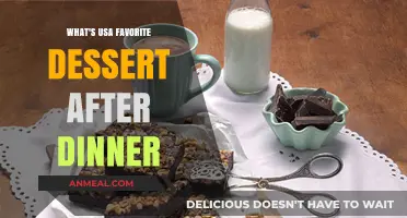 America's Sweet Tooth: Top After-Dinner Dessert Favorites Revealed