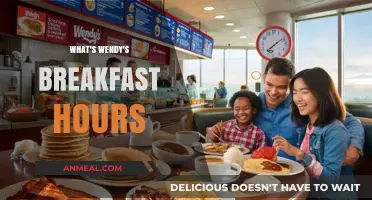 Wendy's Breakfast Hours: When to Enjoy Your Morning Favorites