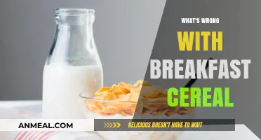 The Hidden Truth: Why Breakfast Cereal May Be Harming Your Health