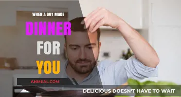 When He Cooks: The Sweet Gesture of a Homemade Dinner