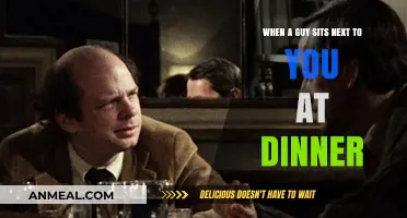 Decoding His Move: When a Guy Sits Next to You at Dinner