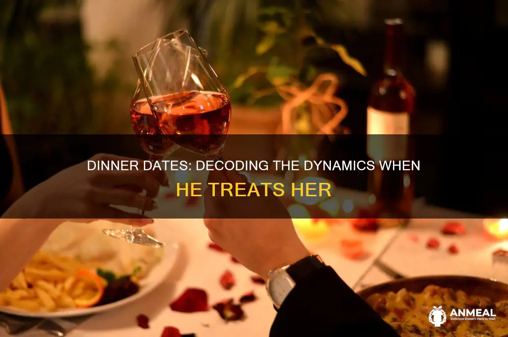 when a man takes a woman out to dinner