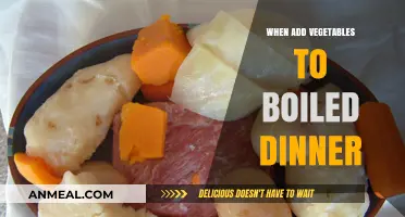 Perfect Timing: Adding Vegetables to Your Boiled Dinner for Optimal Flavor