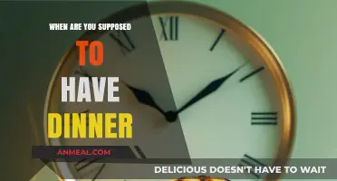 Ideal Dinner Timing: When Should You Eat Your Evening Meal?