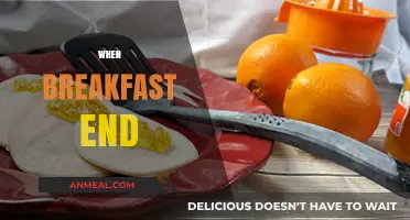 When Does Breakfast End? Exploring Morning Meal Timing Traditions