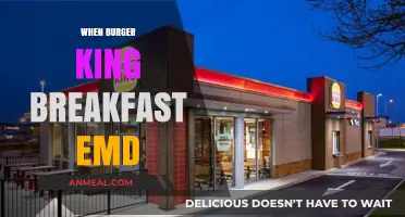 When Does Burger King Stop Serving Breakfast? Your Morning Guide