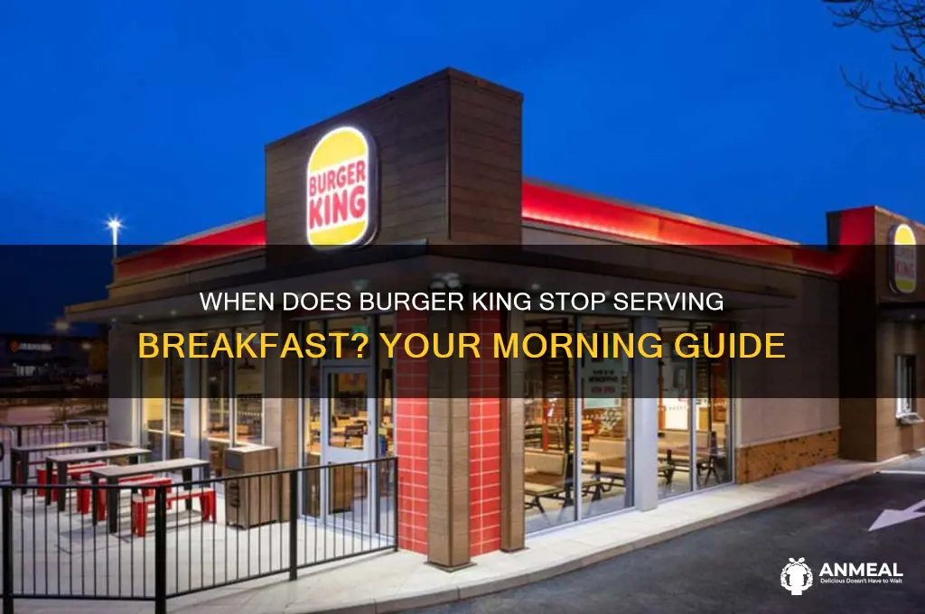 when burger king breakfast emd