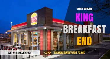 When Does Burger King Stop Serving Breakfast? Find Out Here!