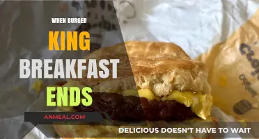 When Does Burger King Stop Serving Breakfast? Your Morning Guide