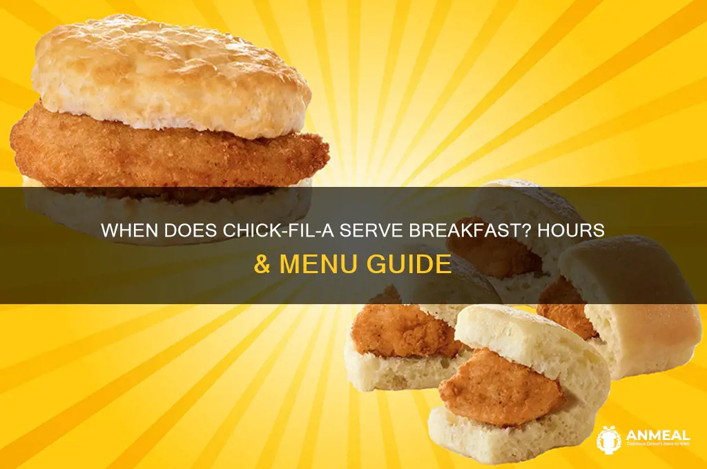 when chick fil a breakfast