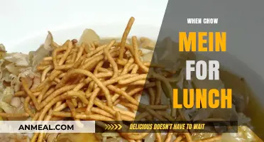 Savoring Simplicity: The Perfect Chow Mein Lunch Break