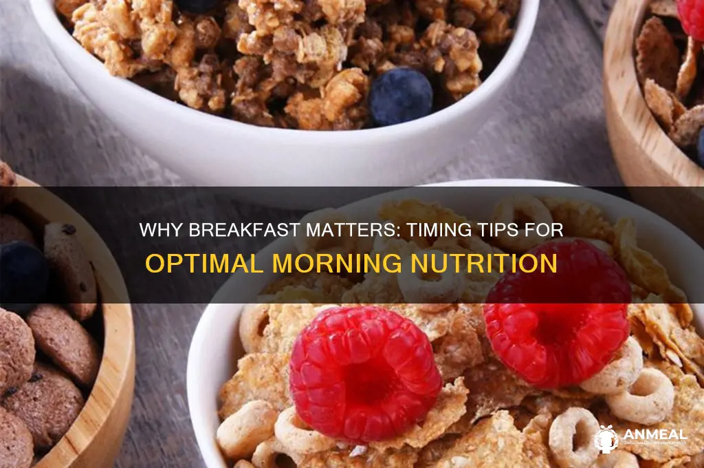 when consider breakfast