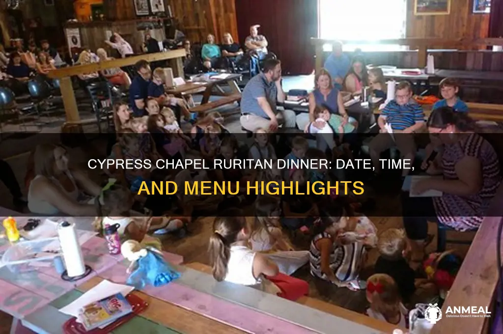 when cypress chapel ruritan dinner