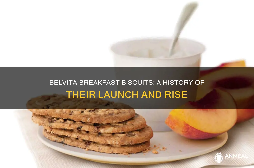 when did belvita breakfast biscuits come out