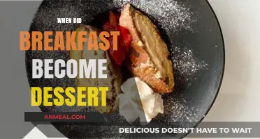 Sweet Morning Shift: How Breakfast Transformed into Dessert Over Time