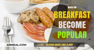The Rise of Breakfast: A Historical Journey to Morning Meals