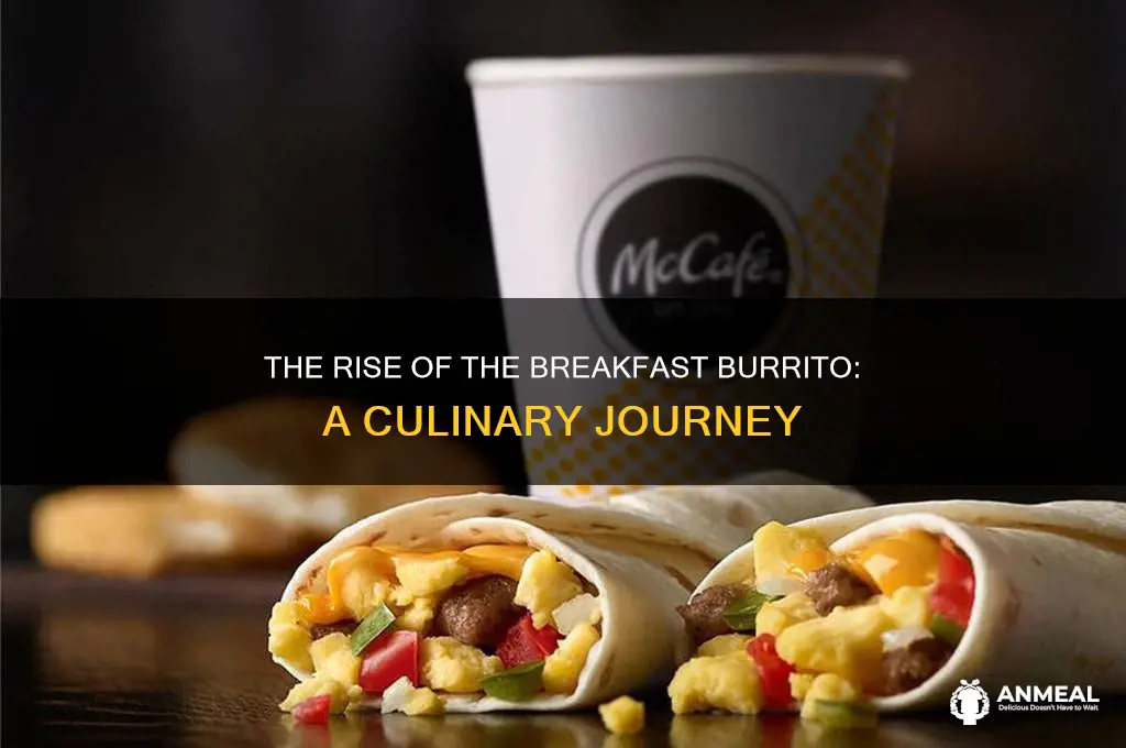 when did breakfast burrito become a thing