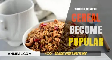 The Rise of Breakfast Cereal: A Morning Staple's Journey to Fame