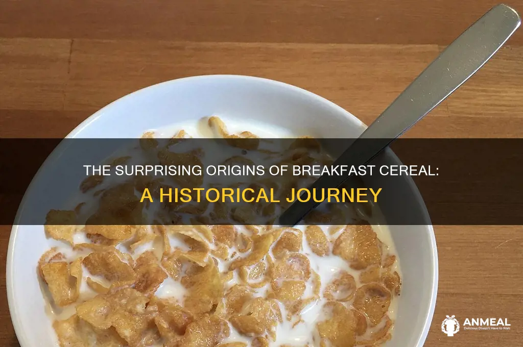 when did breakfast cereal start