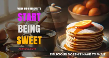 The Sweet Evolution: When Breakfasts Turned Sugary and Delicious