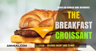 Burger King's Breakfast Croissant: A Tasty Morning Addition Timeline