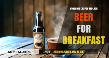 From Beer to Brew: The Rise of Coffee at Breakfast