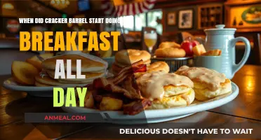 Cracker Barrel's All-Day Breakfast: A Timeline of Menu Evolution