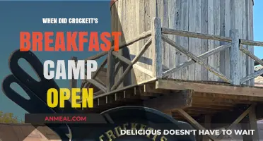 Crockett's Breakfast Camp: A Journey Through Its Opening History