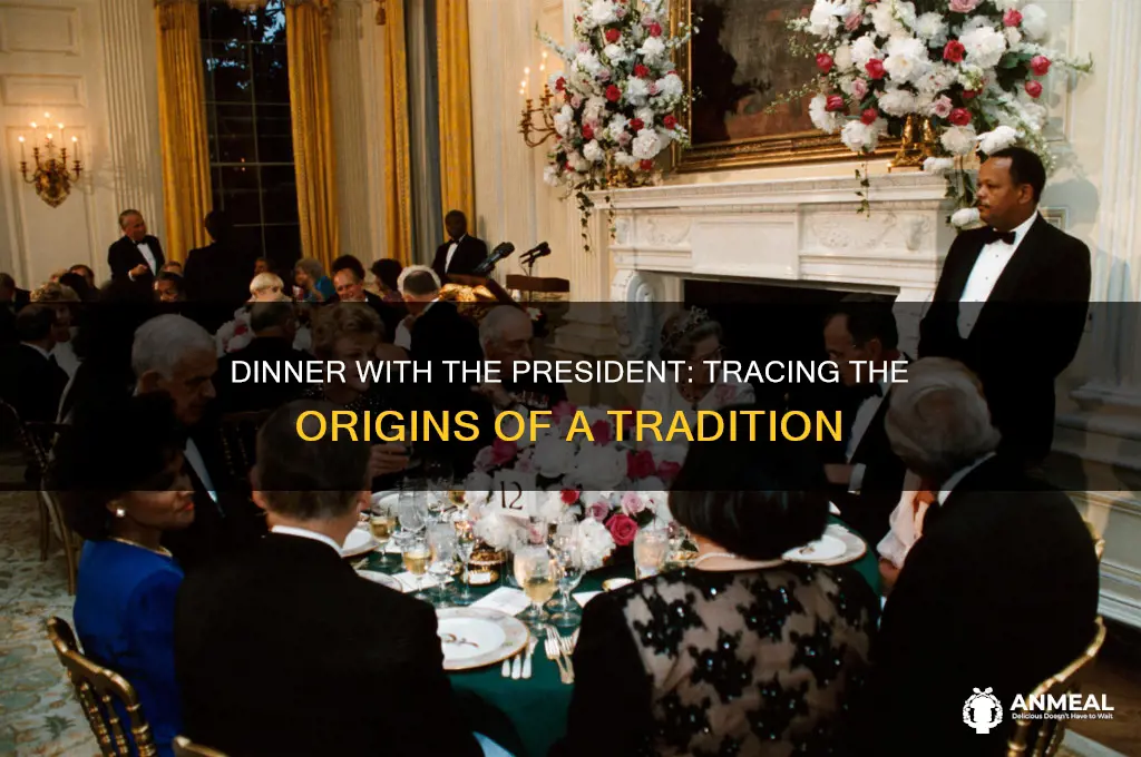 when did dinner with the president start