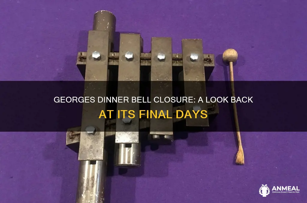 when did georges dinner bell close
