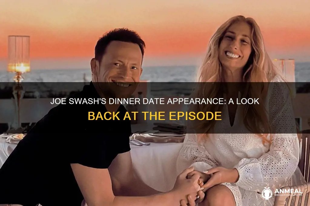 when did joe swash go on dinner date