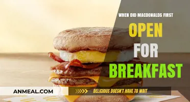 McDonald's Breakfast Beginnings: The First Morning Menu Launch