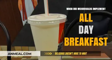 McDonald's All-Day Breakfast: A Timeline of Its Nationwide Rollout
