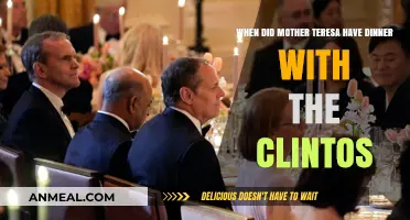 Mother Teresa's Historic Dinner with the Clintons: A Memorable Evening