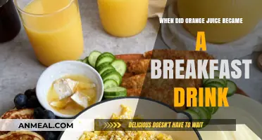 The Rise of Orange Juice: A Breakfast Staple's Surprising History