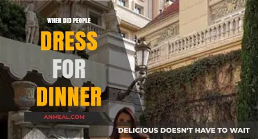 The Evolution of Dressing for Dinner: A Historical Perspective
