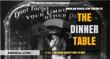 The Disappearing Dinner Table Fart: A Historical Perspective