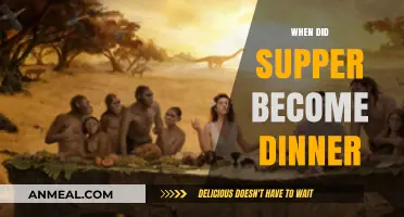 When Supper Became Dinner: The Evolution of Evening Meals