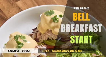Taco Bell Breakfast: A History of Morning Meals