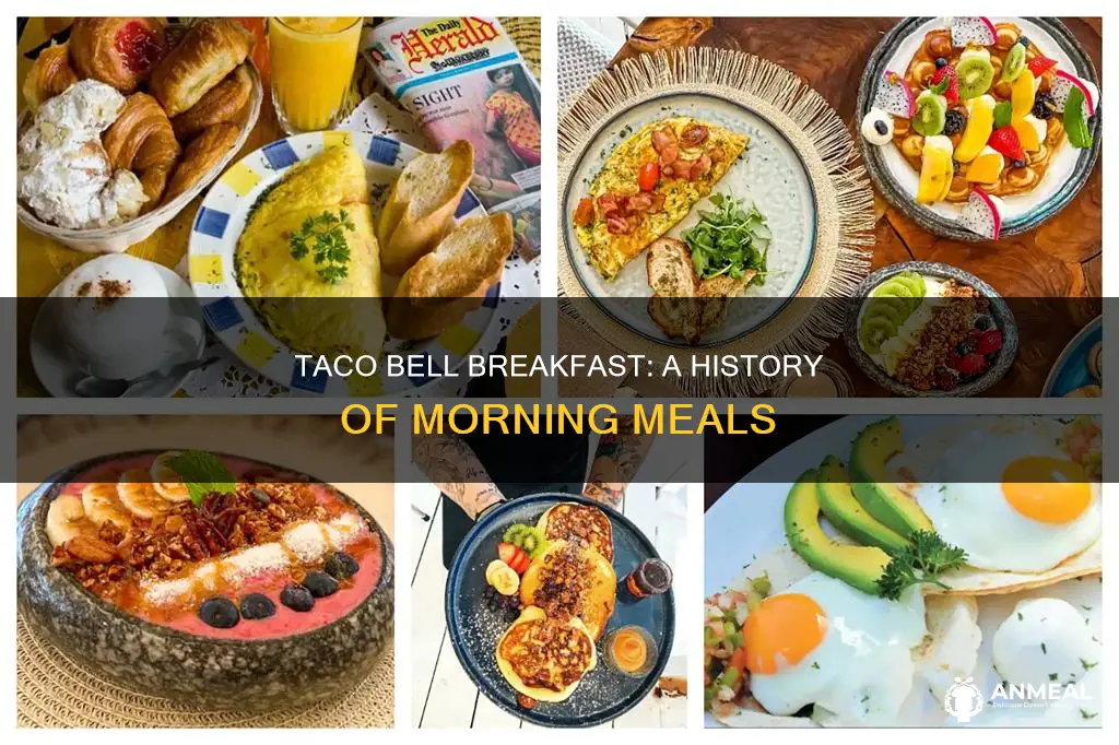when did taco bell breakfast start