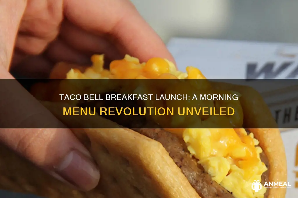 when did taco bell roll-out breakfast