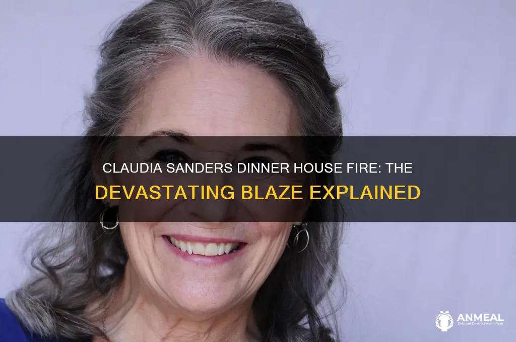 when did the claudia sanders dinner house burned down