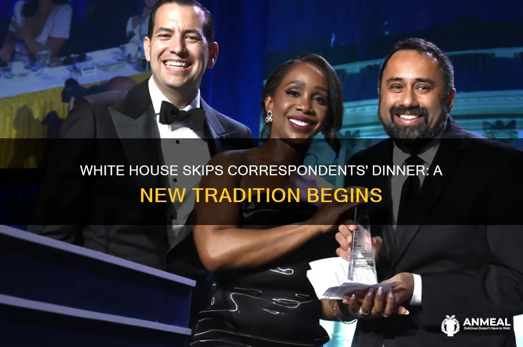 when did the white house start skipping the correspondents dinner