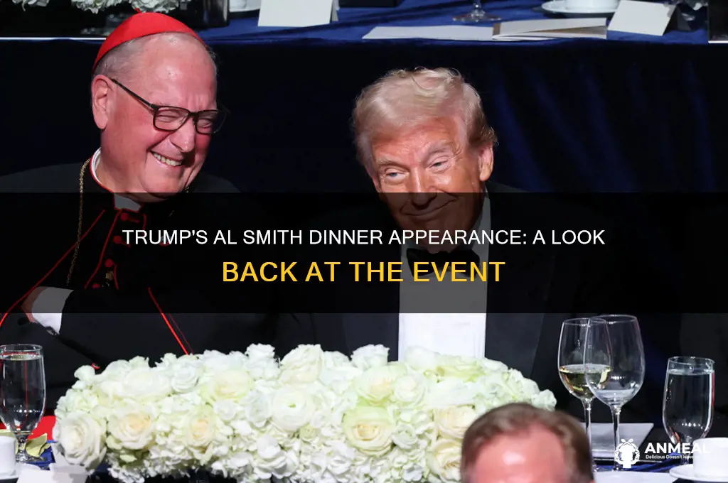 when did trump go to the al smith dinner