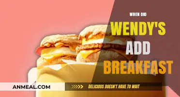 Wendy's Breakfast Launch: A Timeline of the Morning Menu Addition